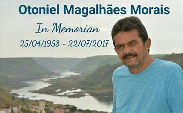 Nota de pesar pelo falecimento do engenheiro e professor Otoniel Magalhães Morais