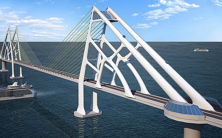 Projeto da Ponte Salvador-Itaparica e Sistema Viário Oeste