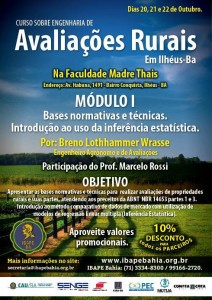Curso sobre Engenharia de Avaliações Rurais