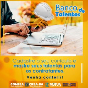 Senge e Crea-BA lançam Banco de Talentos para aproximar profissionais e empresas